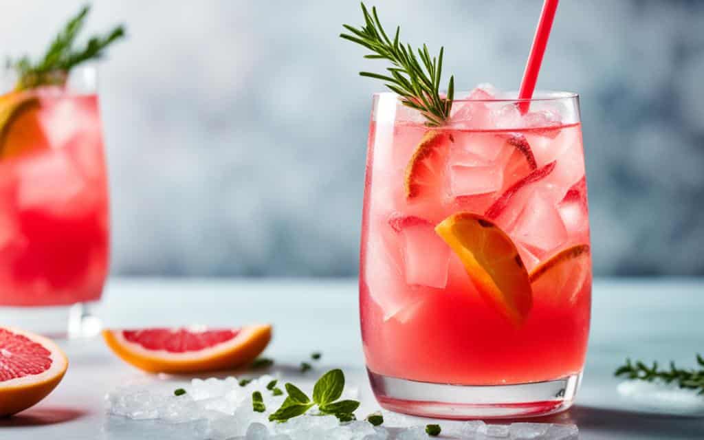 Grapefruit and Thyme Mocktail